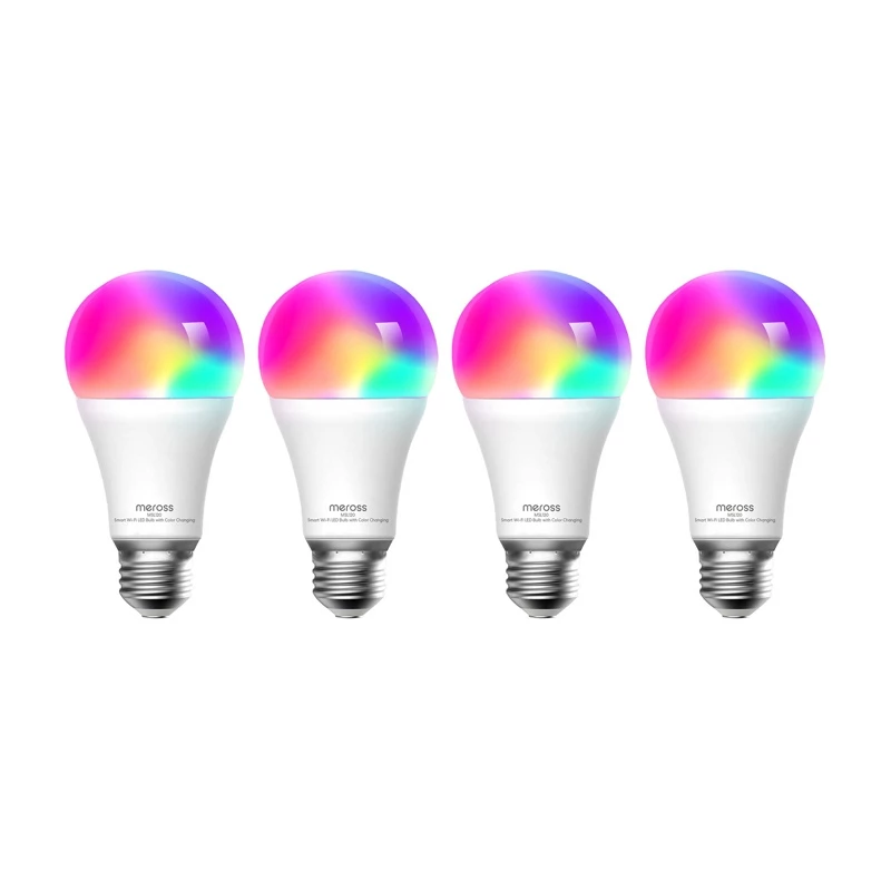 Meross MSL120 WiFi Smart LED žiarovka (HomeKit) (balenie 4 ks)