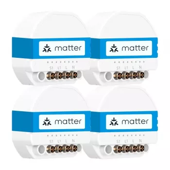 MEROSS MSS815MAQUA-UN Smart Wi-Fi Switch 4 balenie (2,4 GHz, US konektor, nevyžaduje hub)
