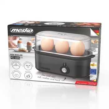 MESKO MS 4485gm varič vajec, 7 vajec, 450 W, tmavosivá