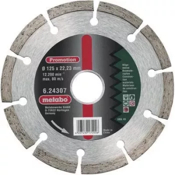 Metabo diamantový rezací kotúč 624310000, priemer 230 mm, vŕtanie 22,23 mm, segmentovaný, univerzálny