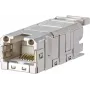METZ BTR Prírubový modul RJ45 Cat.6 tienený Keystone Jack 1401100810MI