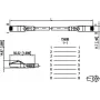 METZ CONNECT 1308453001-E Cat6a SF/UTP sieťový patch kábel 3 m oranžový