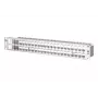 METZ CONNECT BTR E-DAT modulový patch panel 48-portový 1,5U tienený Cat.6A čierny 130924-00-E