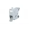 METZ CONNECT BTR E-DAT modul REG 8(8) IP20 Empty - puzdro dátového modulu na DIN lištu, 1TE, svetlosivá