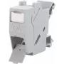 METZ CONNECT BTR E-DAT modul REG 8(8) IP20 Empty - puzdro dátového modulu na DIN lištu, 1TE, svetlosivá