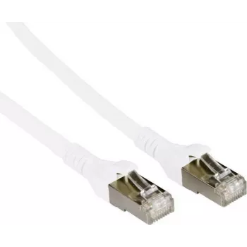METZ CONNECT 1308455088-E Cat.6A patch kábel, RJ-45 konektor samec na konektor samec, 10GBase-T, pozlátené kontakty