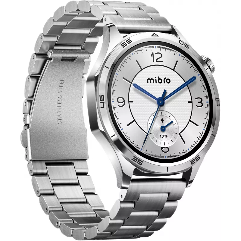 Mibro Watch GT smartwatch, strieborné, 2 remienky