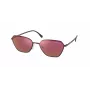 Michael Kors Adrianna IV unisex hranaté slnečné okuliare MK1081-1125D0 56/18/140 mm transparentná hnedá