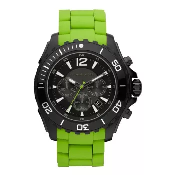 Michael Kors Gage pánske chronografové hodinky MK8236 47 mm nerez modrý ciferník