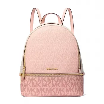 Michael Kors Grab batoh 35S5GRAB6VCRN Vanilla/Acorn Coated Canvas
