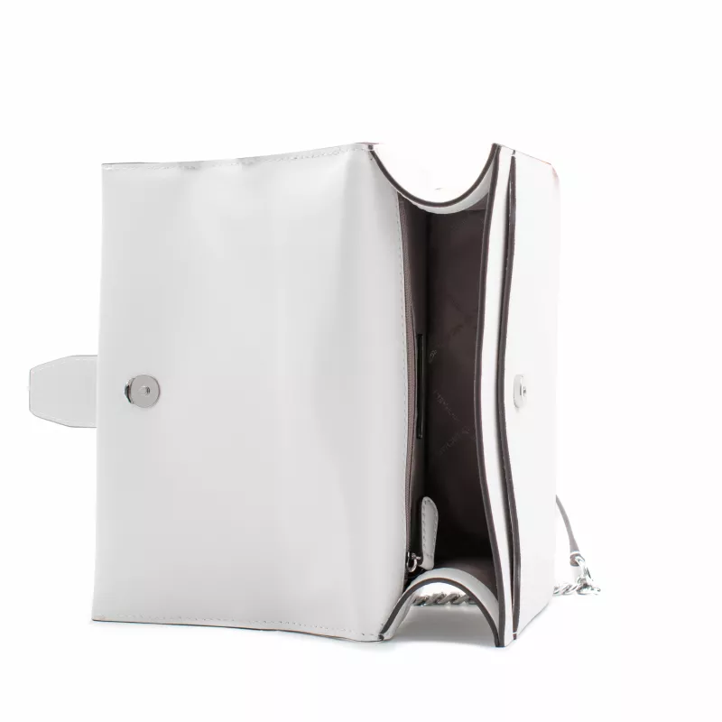 Michael Kors Greenwich crossbody taška saffianová koža luggage 35S5SGRC1LOPT