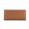 Michael Kors Greenwich Saffiano kožená crossbody kabelka Luggage 35F3GTVE7LLUG