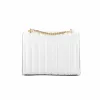 Michael Kors Gwen crossbody kabelka 35R4GWHL6UOPT Signature coated canvas zlaté kovanie