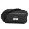 Michael Kors Jet Set crossbody kabelka čierna Signature Coated Canvas 35R5S2BC0BBLA
