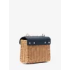 Michael Kors Jet Set crossbody kabelka Navy Saffiano Leather 35T4SWHC5WNAV