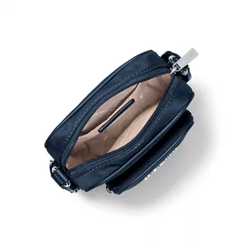 Michael Kors Jet Set crossbody kabelka navy saffiano koža 35T5S5FC5CNAV