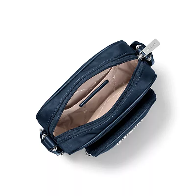 Michael Kors Jet Set crossbody kabelka navy saffiano koža 35T5S5FC5CNAV