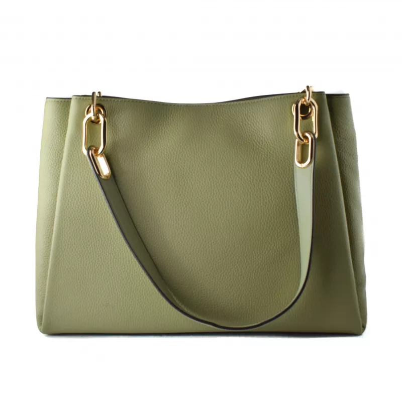 Michael Kors Jet Set ramenná taška Luggage Saffiano koža 38x26x10 cm