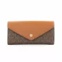 Michael Kors Jet Set Travel hnedá Signature Coated Canvas aktovka crossbody taška 35F3GTVE7BBRO