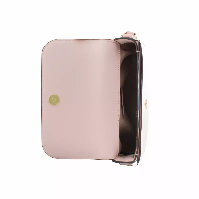 Michael Kors Jet Set Travel crossbody kabelka 35F4GTVC1LPOW Powder Blush