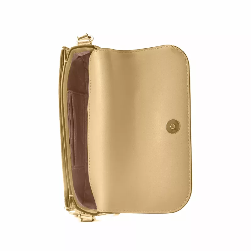 Michael Kors Jet Set Travel crossbody kabelka 35F4GTVC1MPAL Brown Acorn