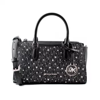 Michael Kors Jet Set Travel crossbody kabelka čierna Saffiano koža 35F5S4XM1LBLA
