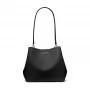Michael Kors Jet Set Travel crossbody kabelka čierna Saffiano koža 35S4G3FS2IBLA