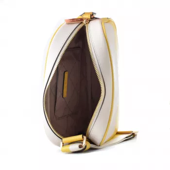 Michael Kors Jet Set Travel crossbody kabelka hnedá Acorn 35S4GTVC2LGLD