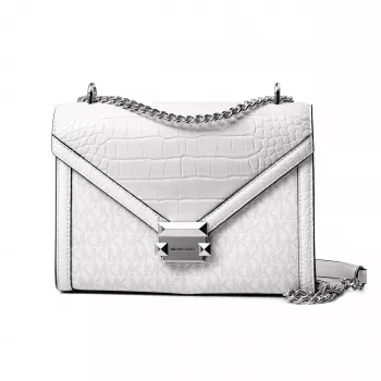 Michael Kors Jet Set Travel kabelka cez rameno hnedá/Acorn 35S5SWHL6BOPT