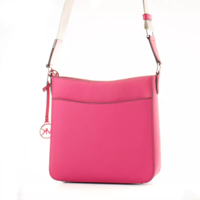 Michael Kors Jet Set Travel crossbody kabelka Dark Berry 35T4STVC5LDRA