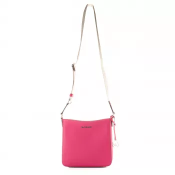 Michael Kors Jet Set Travel crossbody kabelka Dark Berry 35T4STVC5LDRA