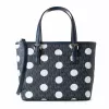 Michael Kors Jet Set Travel crossbody kabelka navy blue signature coated canvas