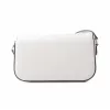 Michael Kors Jet Set Travel crossbody kabelka optic white saffiano koža 35F4STVC1LOPT