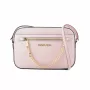 Michael Kors Jet Set Travel crossbody taška saffianová koža powder blush 35S1GTTC7LPOW
