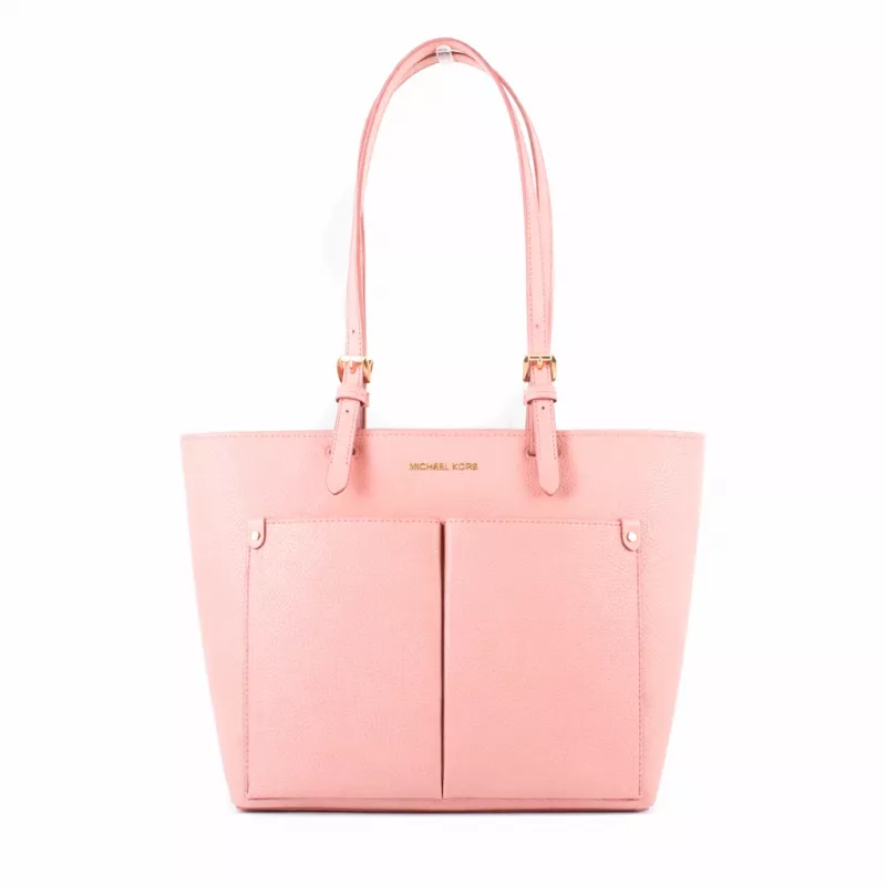 MICHAEL KORS Jet Set Travel Large Logo nákupná taška Powder Blush 35F3GTVT8BPOW