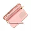 Michael Kors Jet Set Travel Powder Blush saffiano koža zápästná taška
