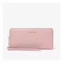 Michael Kors Jet Set Travel Powder Blush saffiano koža zápästná taška