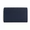 MICHAEL KORS Jet Set Travel Saffiano kožená crossbody kabelka tmavomodrá