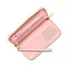 MICHAEL KORS Jet Set Travel koža Saffiano plochá multifunkčná taška Powder Blush (35S6GTVE9LPOW)