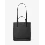 Michael Kors Jet Set Travel Saffiano kožená ramenná kabelka čierna 35S4GX9T1BBLA