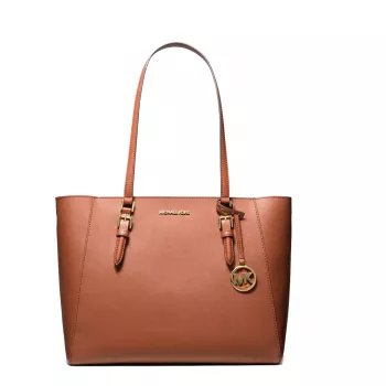 MICHAEL KORS Jet Set Travel Saffiano kožená taška tote set - batožina - dámske 35R3GCFT3TLUG (33x28x12cm)