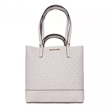 Michael Kors Jet Set Travel ramenná taška hnedá Acorn 35S4GX9T1BOPT