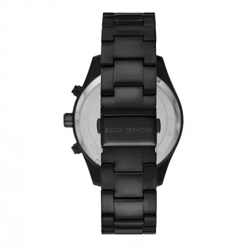 Michael Kors Lexington pánske quartzové chronografové hodinky MK8899 46 mm modrý ciferník strieborná oceľ