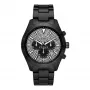 Michael Kors Lexington pánske quartzové chronografové hodinky MK8899 46 mm modrý ciferník strieborná oceľ