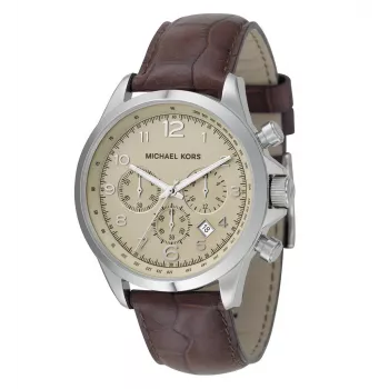 Michael Kors pánske hodinky chronograf MK8115 45mm čierna silikón