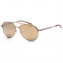 Michael Kors pánske aviator slnečné okuliare MK1142-18927P - gunmetal rám, sivé polarizované sklá, 60/15/145 mm