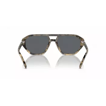 Michael Kors pánske slnečné okuliare MK2219U394287 - čierny acetátový rám, sivé polykarbonátové šošovky, 57 mm