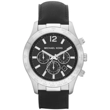 Michael Kors pánske hodinky MK8215 44mm nerez modrý ciferník chronograf