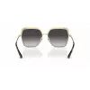 Michael Kors MK1141-10188G dámske slnečné okuliare - čierny acetátový rám, sivé gradientové sklá, 57 mm