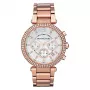 Michael Kors MK5491 dámske chronografové hodinky, oceľ v ružovozlatej, 39 mm